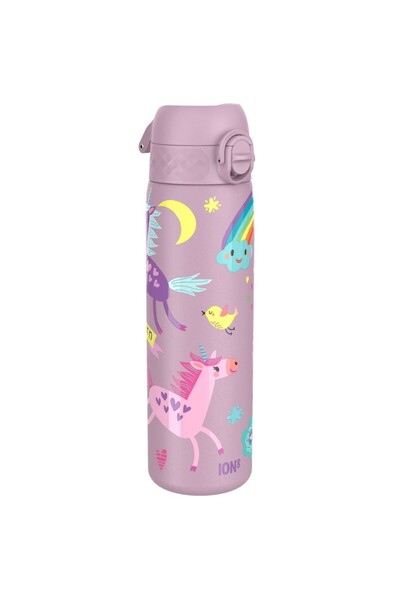 Ion8 Μεταλλικό Μπουκάλι 600ml Μονόκερος