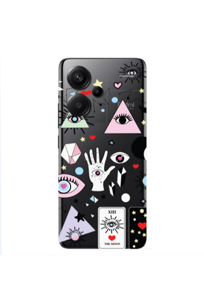 Other Xiaomi Redmi Note 13 Pro+ 5G Pyramid eyes Transparent Silicone TPU Θήκη