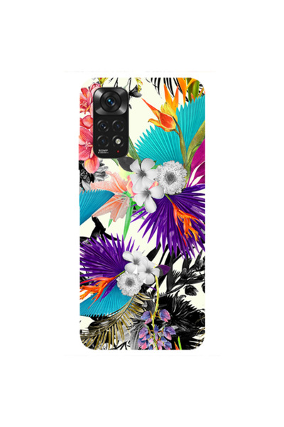 Other Xiaomi Redmi Note 11S NFC Sea flowers Transparent Silicone TPU Θήκη