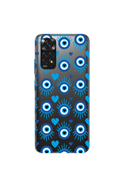 Other Xiaomi Redmi Note 11S NFC Heart Eye Transparent Silicone TPU Θήκη