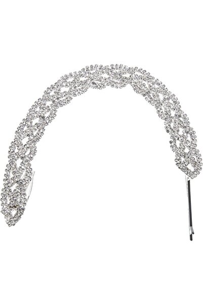 Arabest Rhinestone Braid Hair Clip,Headband for Women,Crystal Embellished Hai...
