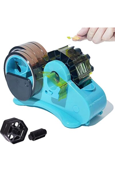 Arabest Semi-Automatic Tape Dispenser,Multiple Roll Slots,Compartment,Heat Tr...