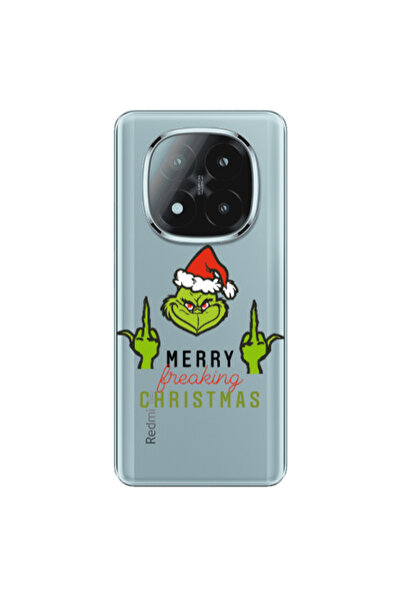 Other Xiaomi Redmi Note 14 Pro + 5g Merry Christmas44 Transparent Silicone TP...