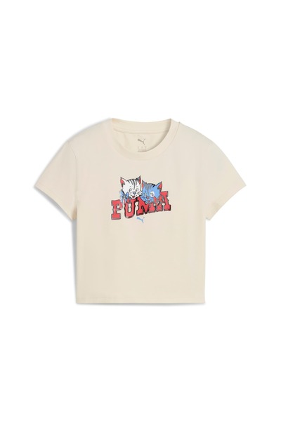 Puma GRAPHIC KITTEN Baby Kadın Tişört