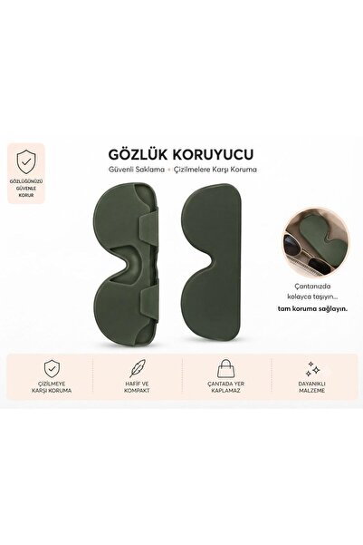 AEROLİTE CASE Esnek Koruyucu Silikon Gözlük Kılıfı