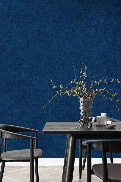 dreamwall İtalyan Sıva Düz Renk Tekstür Desenli Tek Parça Tekstil Duvar Kağıdı
