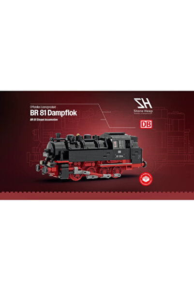 Stone Heap Ατμομηχανή BR 81 964 τεμάχια SH-3007