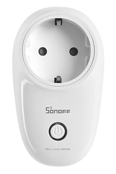 Sonoff smart αντάπτορας ρεύματος S26R2ZBTPF μονός, ZigBee, 4000W, λευκός