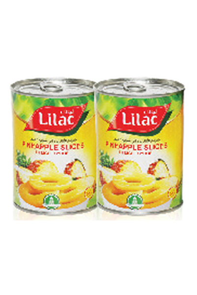 LILAC Pineapple Slice in Light Syrup 2x565g