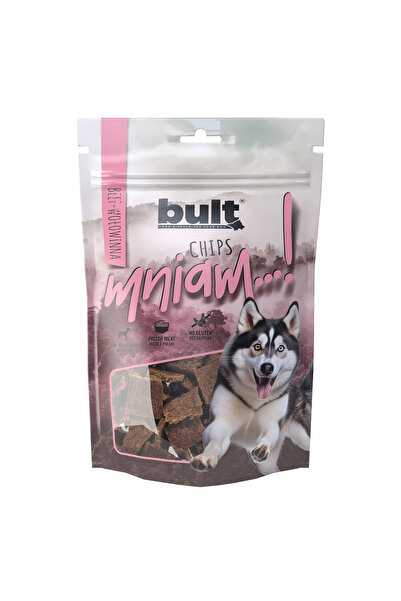 Bult Gustare câini, Bult, 100g, Carne de Vită Chips, Câini Adulți, Susține Să...