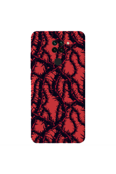 Other Xiaomi Redmi Note 9 Prickly ivy Red Colored Silicone TPU Θήκη