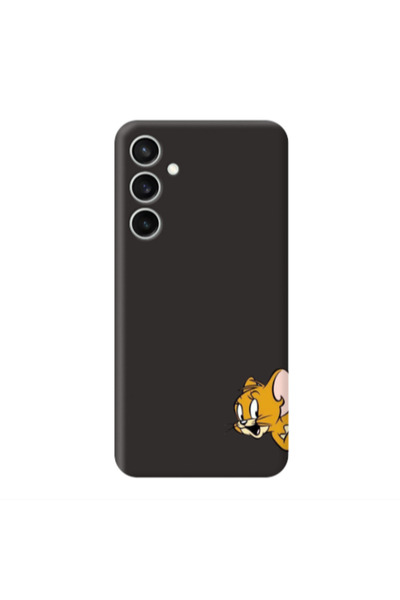 Other Samsung S24 Plus Jerry 2 Black Colored Silicone TPU Θήκη