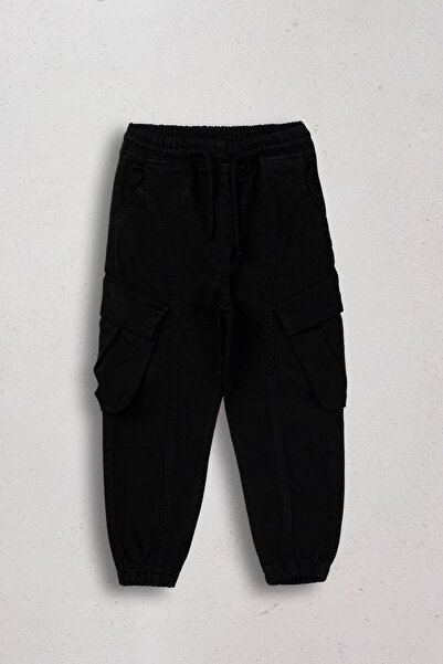 HAUSEkids Αγορίστικο παντελόνι Ronan Luxury για ηλικίες 5-14 ετών - Μαύρο