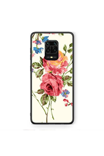 Other Xiaomi Redmi Note 9 Pro Violet and rose Black Glossy Θήκη