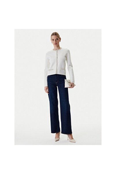 Guess Cardigan de damă W6RR42Z4422 Crem