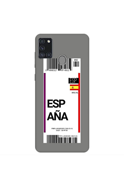Other Samsung A21S Espana Arrival Grey Colored Silicone TPU Θήκη