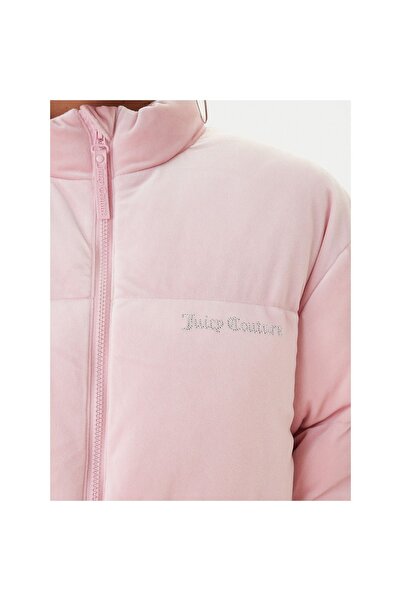 Juicy Couture Geacă de iarnă pentru femei JCOIJ224556 Roz