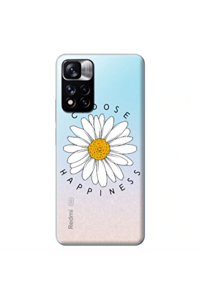 Other Xiaomi Redmi Note 11 Pro 5G Chose Happines Transparent Silicone TPU Θήκη