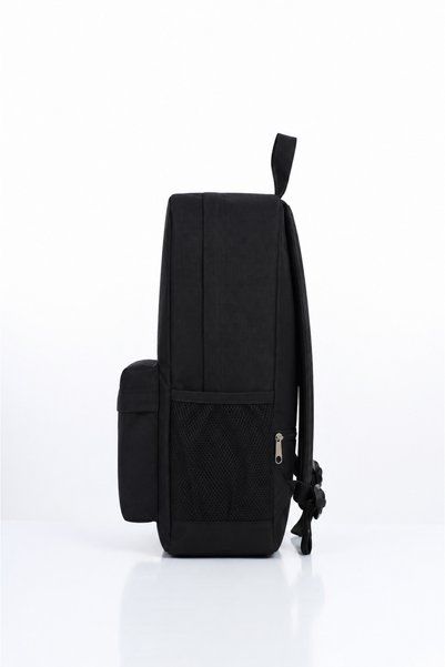 D'VERS Unisex Basic Lightweight, Large Volume, Durable, Side-Pocket School and Daily Backpack