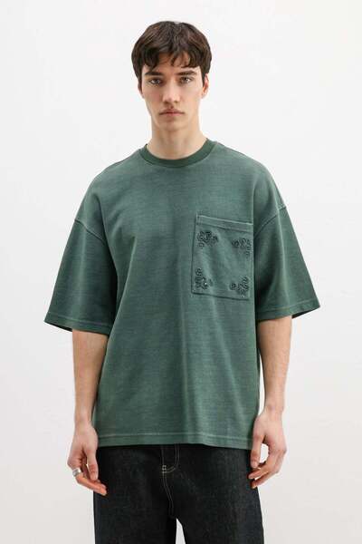 VAMOSCLO Oversize printed t-shirt nefti
