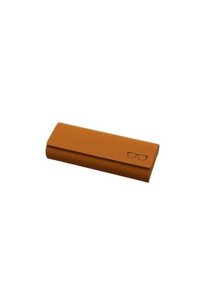 POLI Glasses Case, Premium Case, Rigid, Metal, -leather, 15.6 x 6 x 3 cm, Lig...