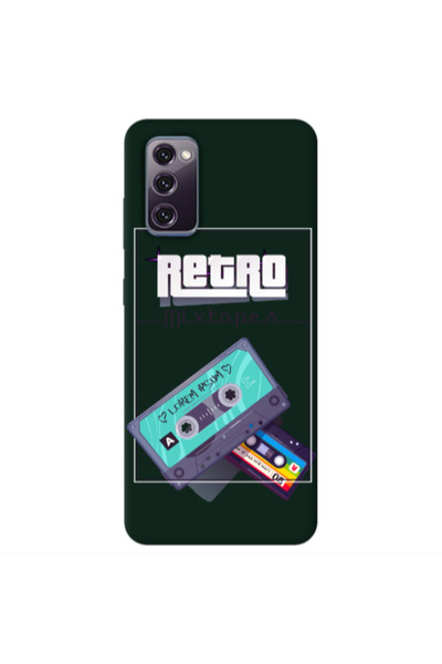 Other Samsung S20 FE Mixtapes Dark Green Colored Silicone TPU Θήκη