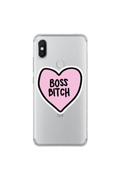 Other Xiaomi Redmi S2 Boss Bitch Transparent Silicone TPU Θήκη