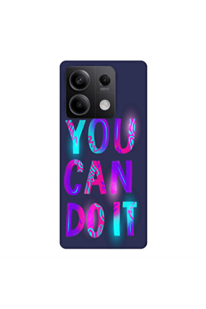 Other Xiaomi Redmi Note 13Pro 5G You Can Doit Dark blue Colored Silicone TPU ...