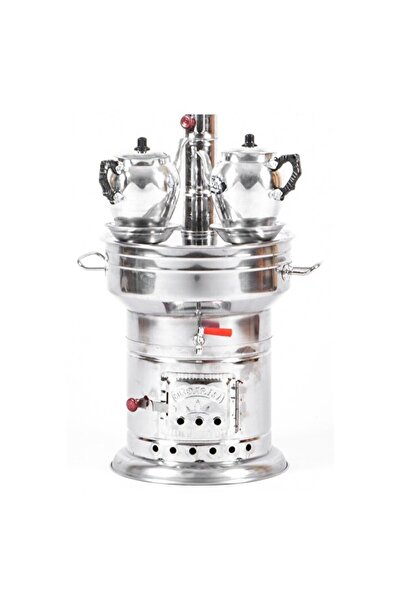 Empressco Çift Alüminyum Demlikli 12 Litre Semaver Seti
