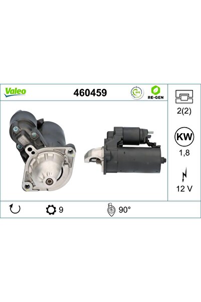 VALEO Electromotor (12v 1 8kw Remanufacturate Profesional) Bmw 1 (e81) 1 (e87...