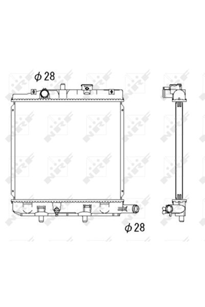 NRF Radiator Racire Motor MAZDA DEMIO