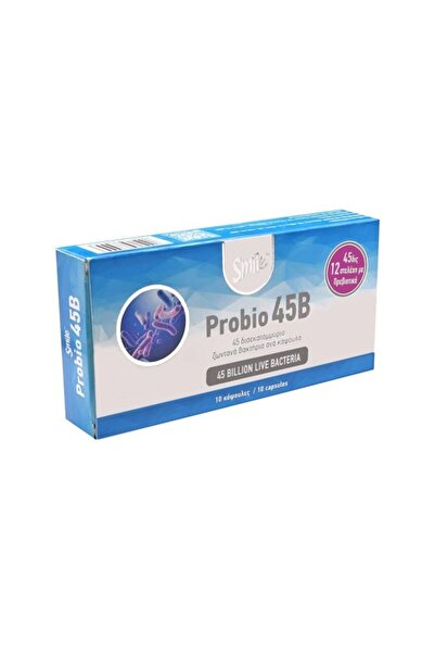 SMILE Probio 45B Συμπλήρωμα με Προβιοτικά 10 Κάψουλες