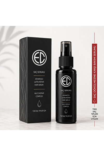 EDrise Premium Saç Bakım Serumu 100 ml | 11 Bitkisel Yağ & E Vitamini | Yoğun...