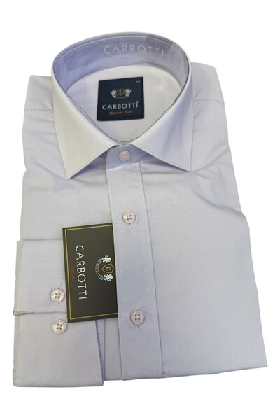 OEM Camasa barbati lila, cu maneca lunga, slim fit, bumbac-poliester, marimea...