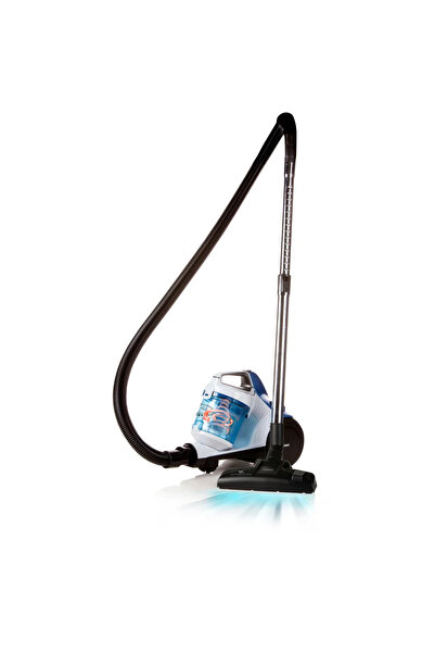 Domo Aspirator fără fir, DOMO, 1,5 L, clasa A, alb/albastru