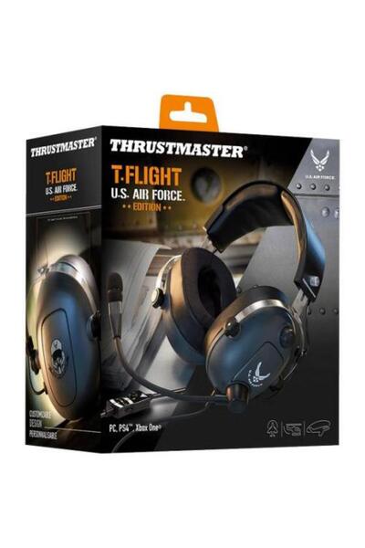 Thrustmaster Căști de gaming T.Flight Ediția Forțelor Aeriene SUA DTS, Negru