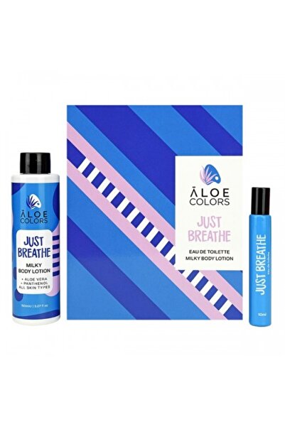 ALOE COLORS Σετ |   Απλά Αναπνεύστε Ω ντε Τουαλέτα |   Γυναικείο Άρωμα 10ml &...