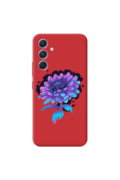 Other Samsung A36 Witch flower Red Colored Silicone TPU Θήκη