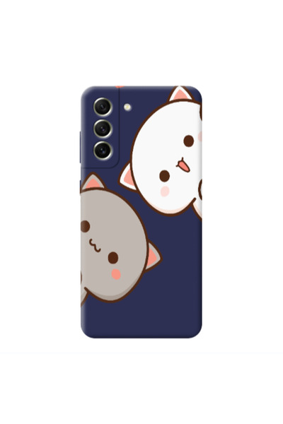 Other Samsung S21 We are here Dark Grey Colored Silicone TPU Θήκη