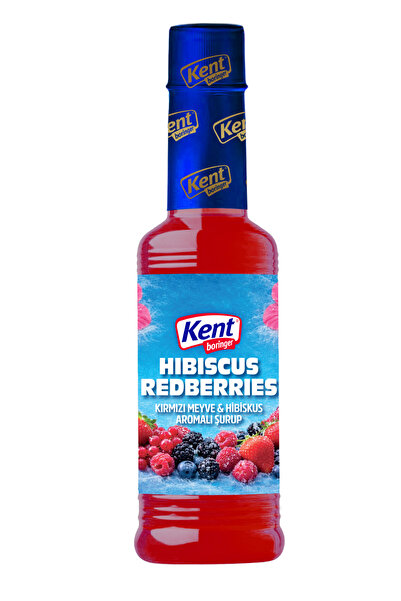 Kent Boringer KB Kokteyl Şurup Hibiskus-KırmızıMeyve 355 ml.
