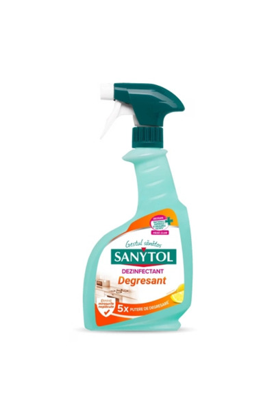 Sanytol Spray dezinfectant degresant pentru bucătărie, cu aromă de lămâie, 50...
