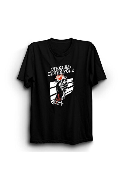 ZOKAWEAR Μπλουζάκι Avenged Sevenfold, Rose And Hand, Rock Metal Band