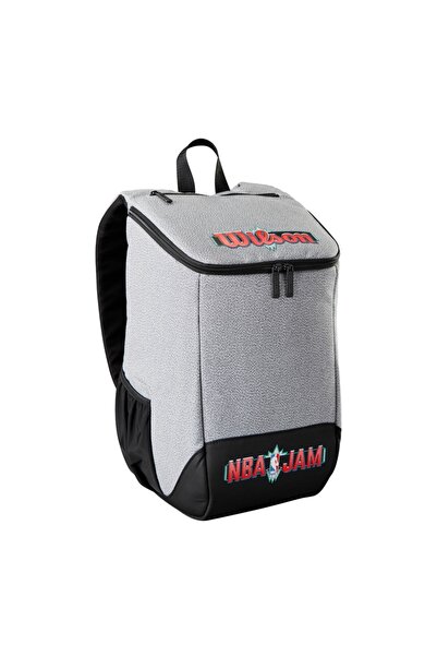 Wilson NBA JAM ΣΑΚΙΔΙΟ ΠΛΑΤΗΣ WZ6013401 Γκρι ONE