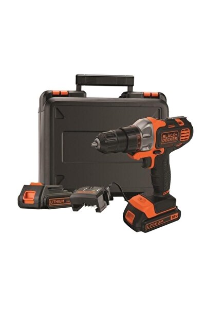 handanca Black+Decker MT218KB Şarjlı Matkap Multievo 18 V Çift Akülü Vidalama...