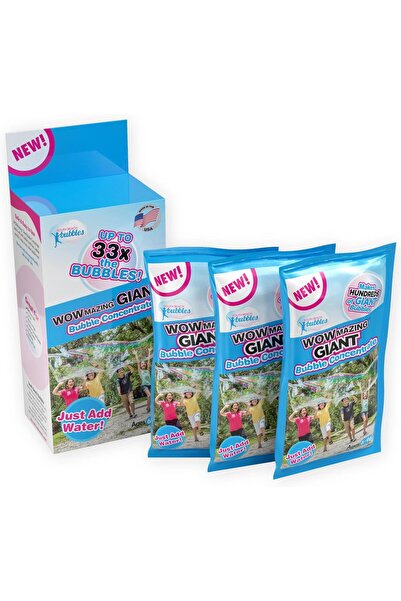 Colorland Wowmazing Giant Bubble Concentrate, 3-Pack