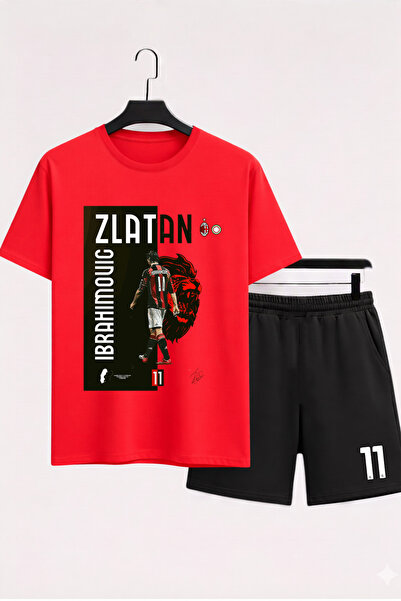 MAGORS Zlatan Ibrahimovic Printed 100% Cotton Crewneck Children's T-Shirt-Sho...