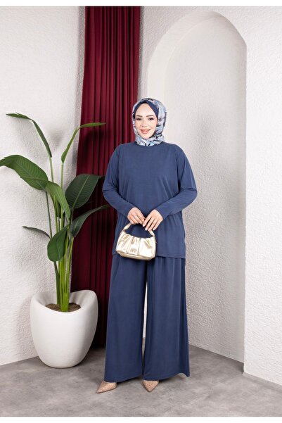 MODAMÜNASİP Modal Tensel Trouser Suit