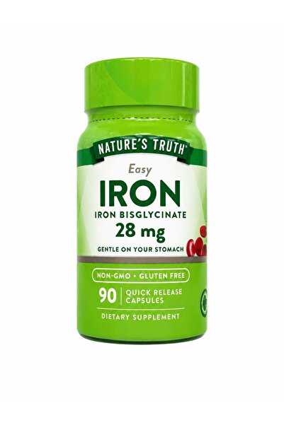 Nature Truth NATURES TRUTH GENTLE IRON 28MG 90 CAP