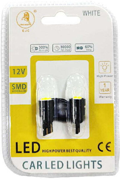 Other EJC Λάμπες Αυτοκινήτου T10 LED 12V 2 τεμάχια
