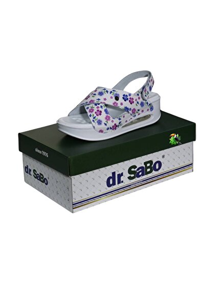DR SABO Premium Women's Orthopedic Summer Slippers with Floral Pattern and Ba...